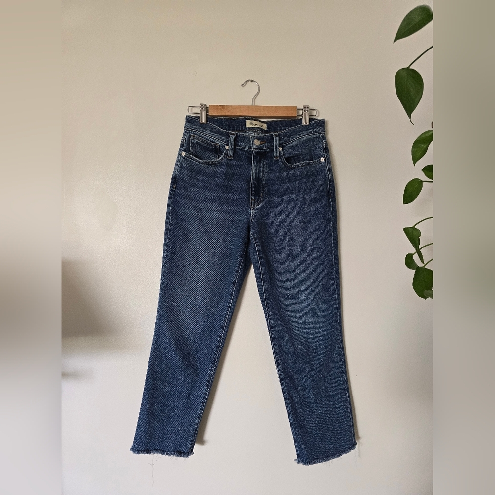 Madewell The Girl jean Size 26 Womens Blue Denim Jeans